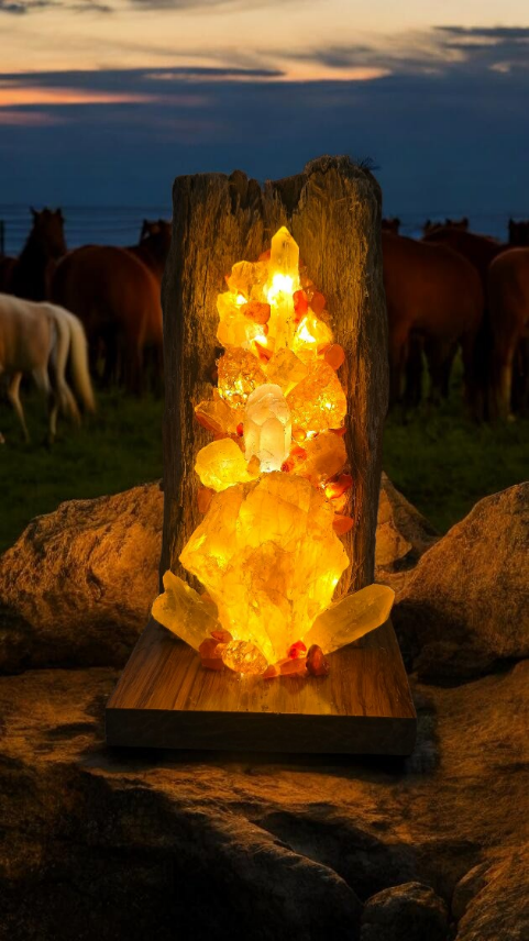 Golden Healer & Calcite Cave