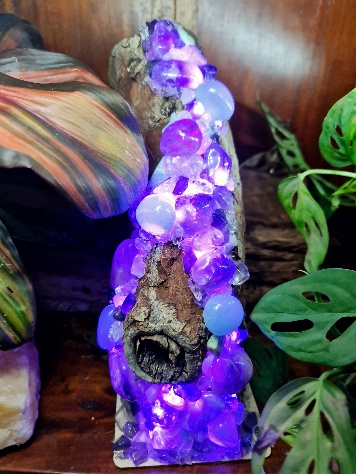 Amethyst Mint Obsidian