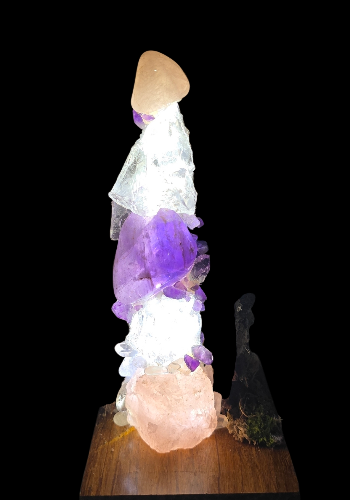 Rose Quartz & Amethyst