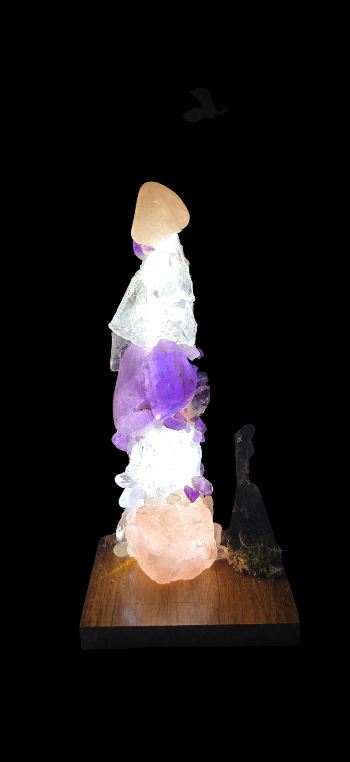 Rose Quartz & Amethyst