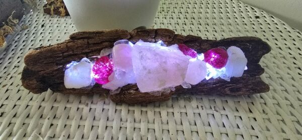 Rose Quartz, Crackle Quartz