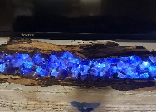 Amethyst large log