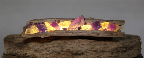 Amethyst A Points & Clear Quartz