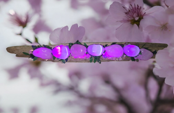 Rose Quartz A & Selenite