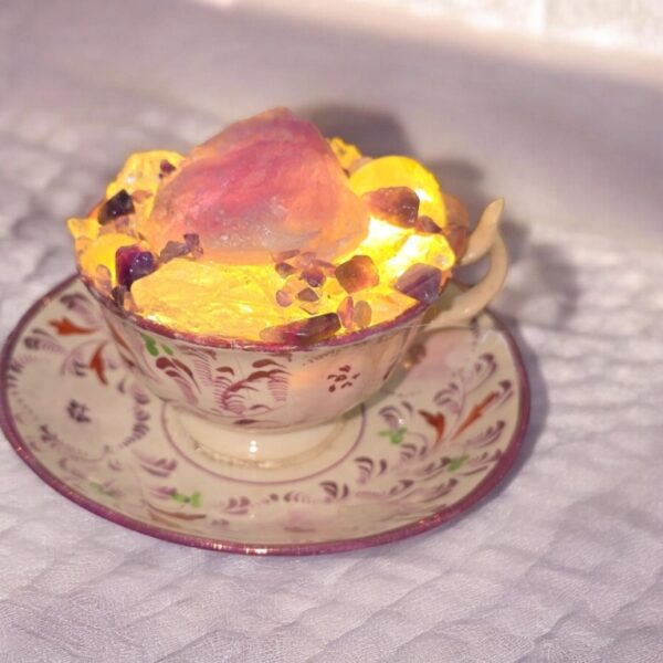 Amethyst Teacup