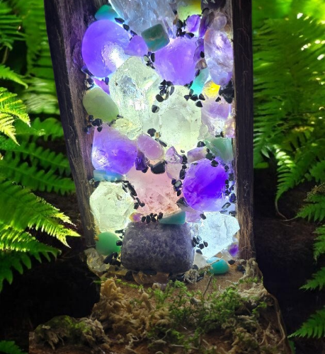 Hematite Amethyst & Amazonite