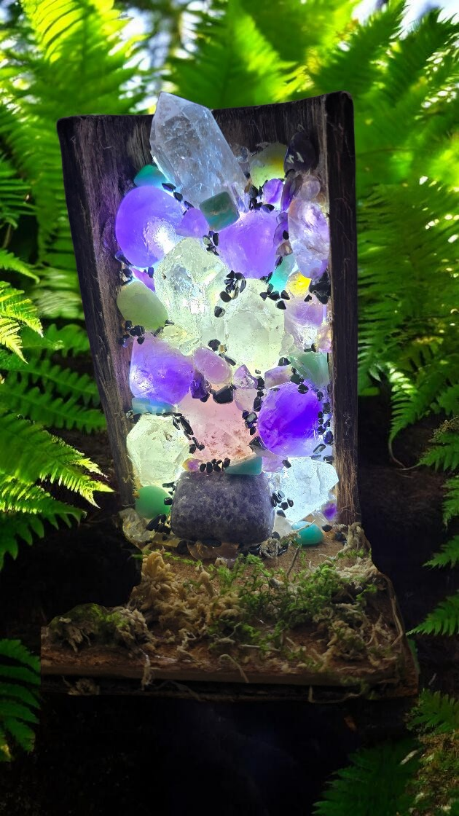 Hematite Amethyst & Amazonite